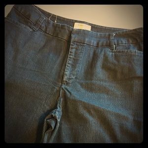 St. John’s Bay Classic Fit Boot Cut Dress Jeans